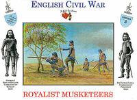 Royalist Musketeers - English Civil War (16 figures)