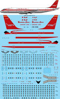 Douglas DC-8-32 - TAE laser decal with screen print details (for X-Scale kits) - Image 1