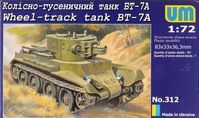 Wheel-track tank BT-7A