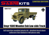 Steyr 1500 Wooden Cab Low-Side Truck - Image 1
