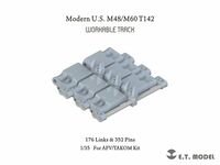 US Modern M48/M60 - T142 Workable Track (for AFV/Takom Kit)
