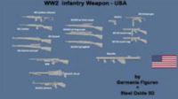 infantry weapons United States 1939 - 45