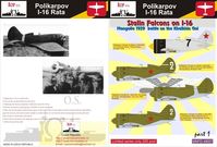 Polikarpov I-16 Rata - Stalins Falcons on I-16
