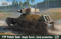 7TP Polish Tank Single Turret - Early Production