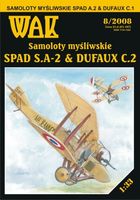 Samoloty Myliwskie SPAD S.A-2 & DUFAUX C.2