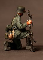 German machine gunner. 1939-42