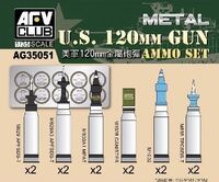 U.S. 120mm Gun AMMO SET